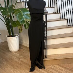 NWT Jay Godfrey Elegant Black Evening Gown (Size 6) MSRP $395!
